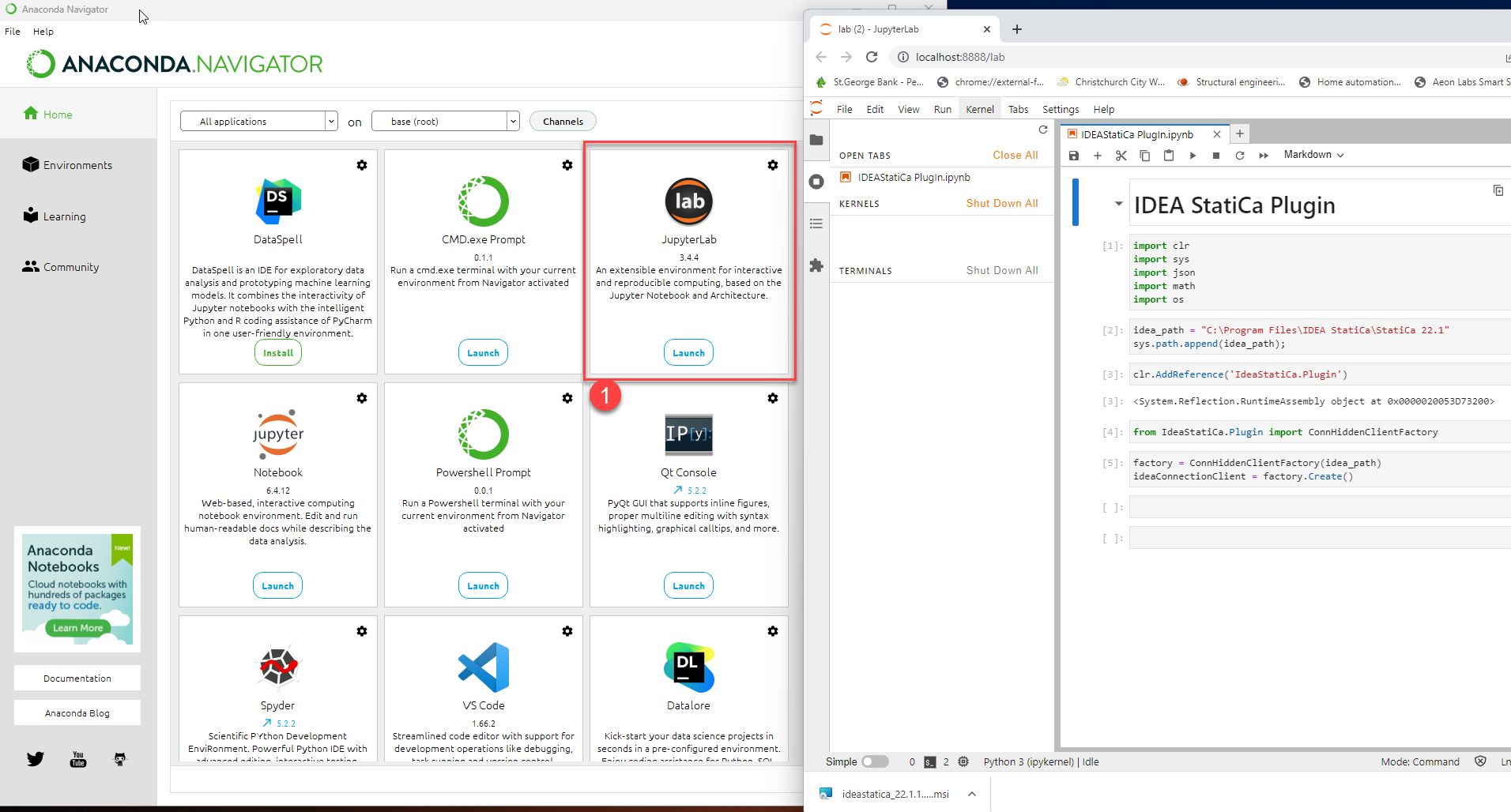 Open Jupyter from Anaconda Navigator