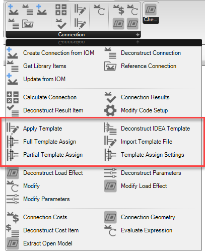 Template components