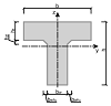 T Shape Haunched