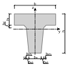 T Shape Haunched Wall