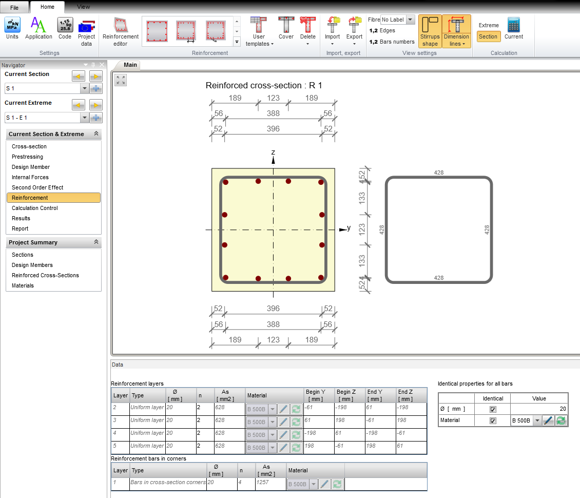 IOM Example - Concrete Column | IDEA StatiCa API